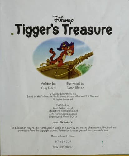 Tigger's treasure