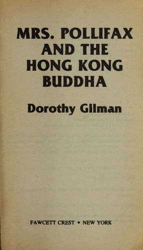 Mrs. Pollifax and the Hong Kong Buddha