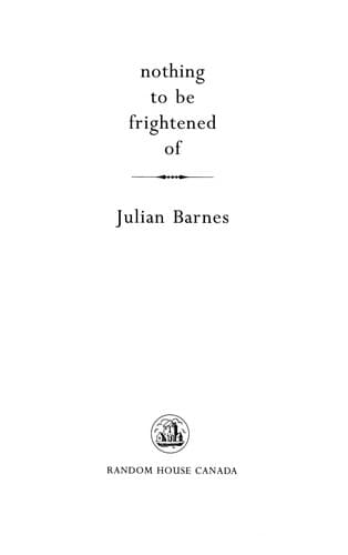Nothing to be frightened of