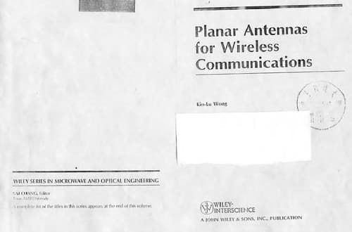 Planar antennas for wireless communications