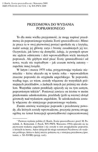 Teoria sprawiedliwości