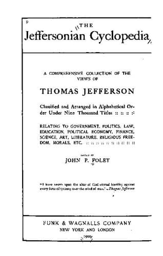 The Jeffersonian cyclopedia
