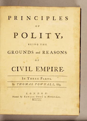 Principles of polity