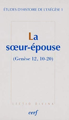 Etudes d'histoire de l'exégèse