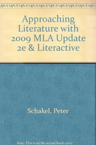 Approaching Literature with 2009 MLA Update 2e & LiterActive