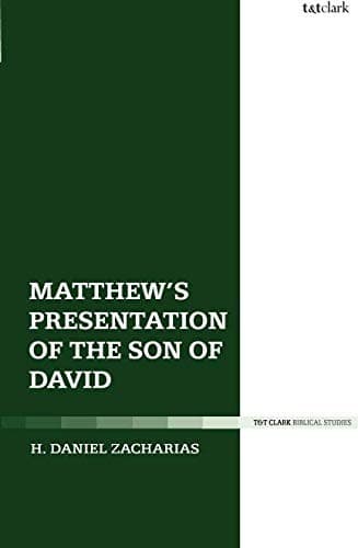 MATTHEW'S PRESENTATION OF THE SON OF DAVID