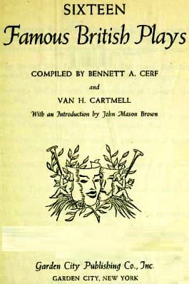 Sixteen famous British plays