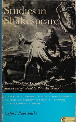 Studies in Shakespeare