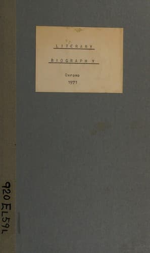 Literary biography