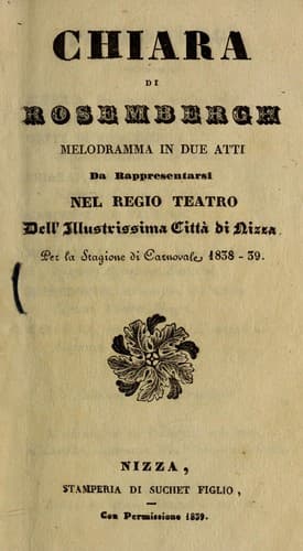 Chiara di Rosembergh