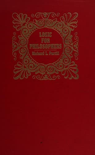 Logic for philosophers