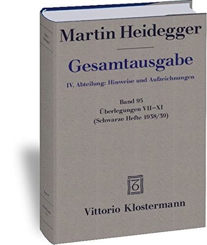 Gesamtausgabe. 4 Abteilungen / Überlegungen VII - XI