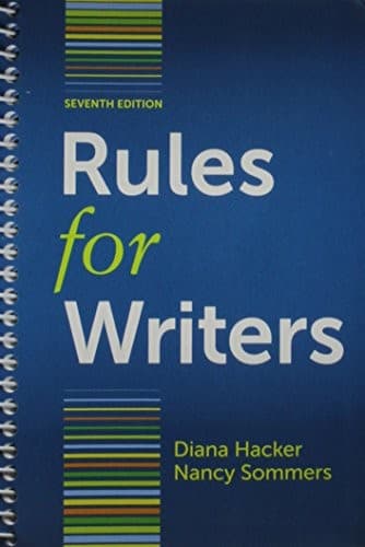 Rules for Writers with Writing about Literature 7e  & Arlington Reader 3e