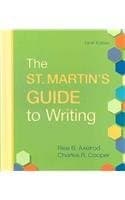 St. Martin's Guide to Writing 9e cloth & Sticks and Stones 7e
