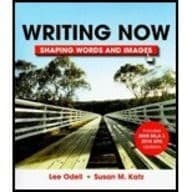 Writing Now with 2009 MLA and 2010 APA Updates & Re