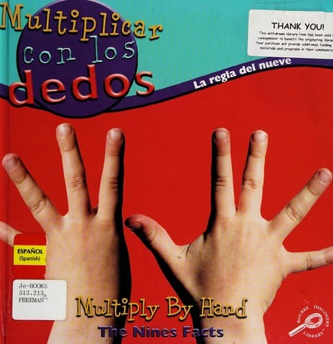 Multiplicar Con Los Dedos/ Multiply by Hand