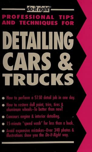 Detailing cars & trucks