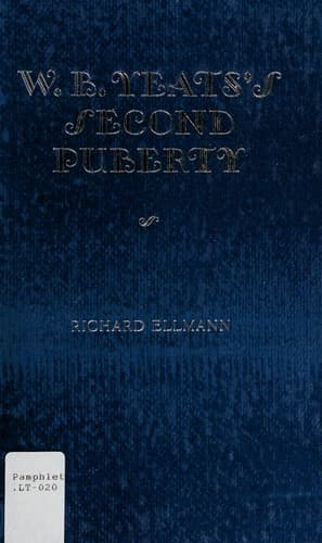 W.B. Yeats's second puberty