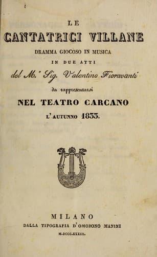 Le cantatrici villane