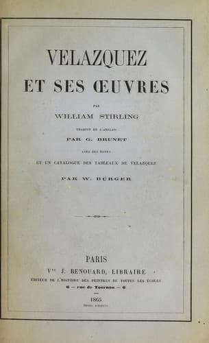Velazquez et ses ¿uvres