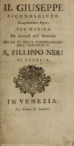 Il Giuseppe riconosciuto