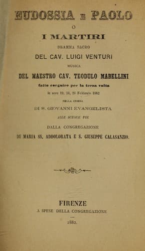 Eudossia e Paolo