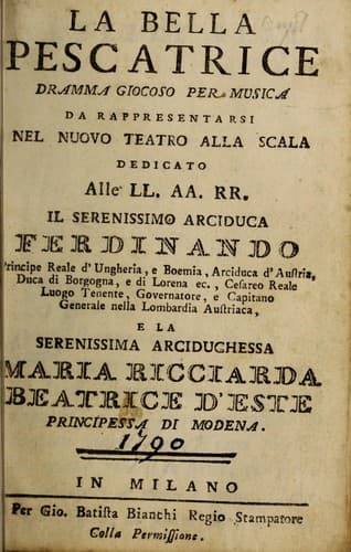 La bella pescatrice