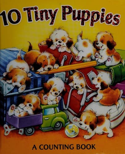 10 tiny puppies