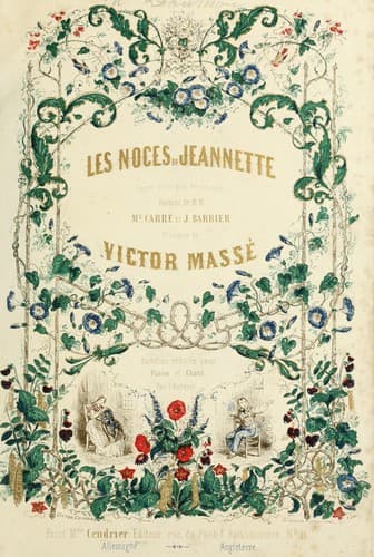 Les noces de Jeannette