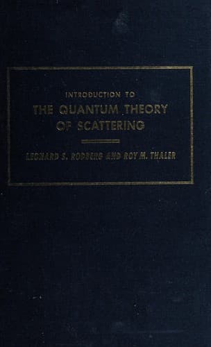 Introduction to the quantum theory of scattering