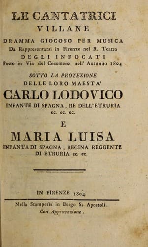 Le cantatrici villane
