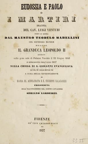 Eudossia e Paolo, o, I martiri