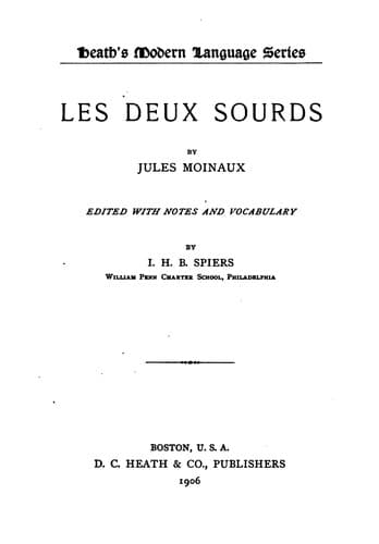 Les deux sourds