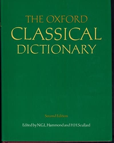 The Oxford Classical Dictionary, 2nd Edition