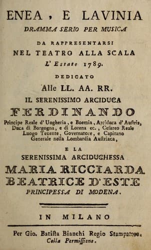 Enea e Lavinia