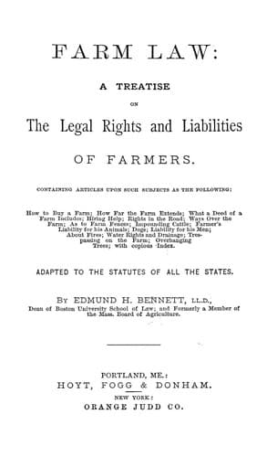 Farm law