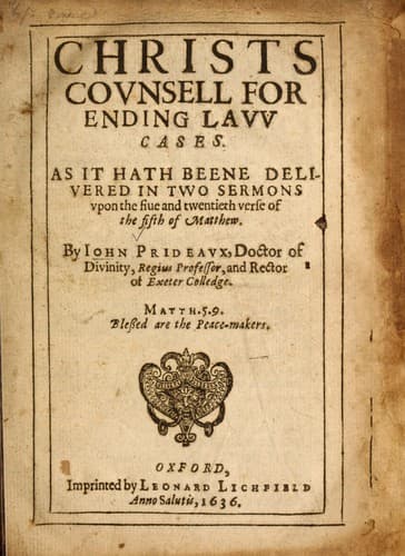 Christ's counsell for ending law cases