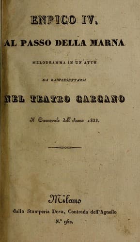 Enrico IV. al passo della Marna