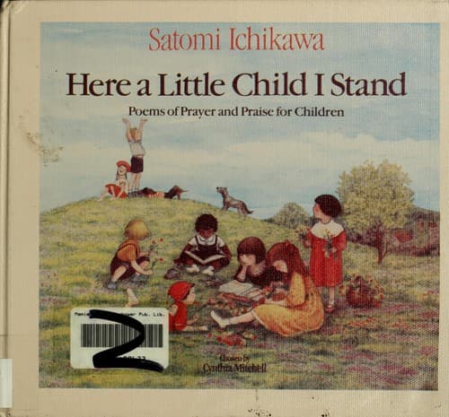 Here a little child I stand