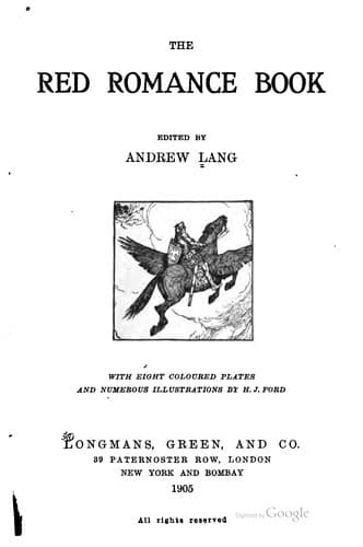 The red romance book
