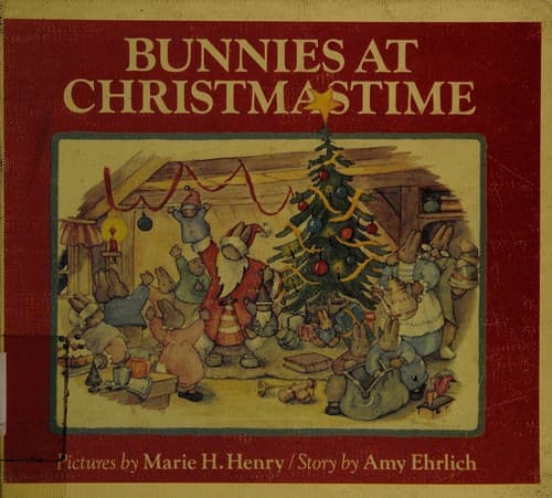 Bunnies at Christmastime