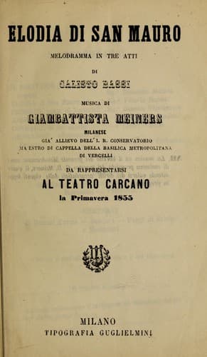 Elodia di San Mauro