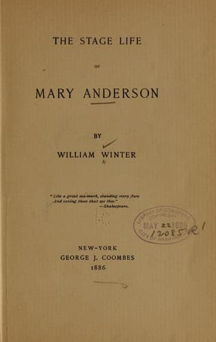 The stage life of Mary Anderson