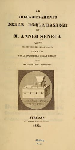Il volgarizzamento delle Declamazioni
