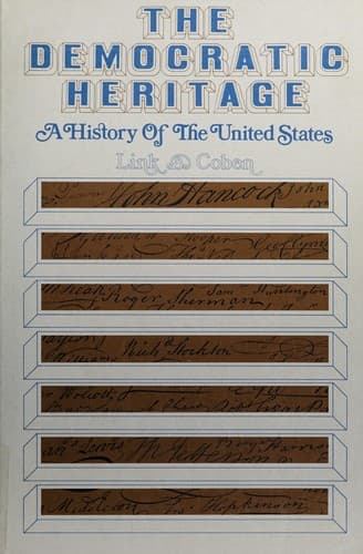 The democratic heritage: a history of the United States