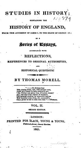 Studies in history; containing the history of England, from its earliest records to the death of Elizabeth