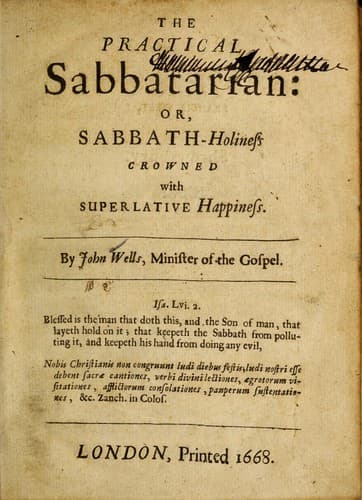 The practical sabbatarian