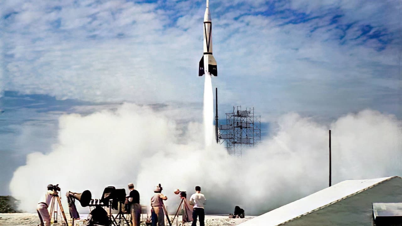 The Space Race in Colour
