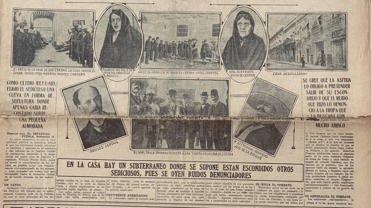 Los Serdán, secretos de una familia de héroes