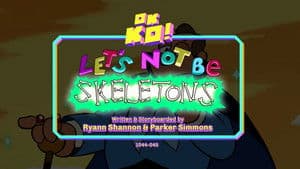 Let's Not Be Skeletons